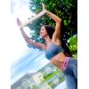 image:imageFit Simplify Resistance Loop Exercise Bands with Instruction Guide and Carry Bag Set of 5Coffee