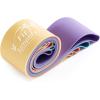 image:imageFit Simplify Resistance Loop Exercise Bands with Instruction Guide and Carry Bag Set of 5Pastel