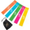 image:imageFit Simplify 10 Inch Resistance Loop Exercise Bands Set of 5 Assorted Colors
