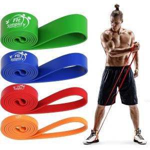 image:imageFit Simplify Pull Up Assist Resistance Bands for Fitness Physical Therapy Stretching Mobility and ExerciseAssorted