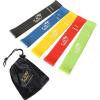 image:imageFit Simplify Resistance Loop Exercise Bands and Tube Bands with Handles Ankle Straps and Door Anchor