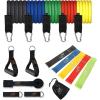 image:imageFit Simplify Resistance Loop Exercise Bands and Tube Bands with Handles Ankle Straps and Door Anchor
