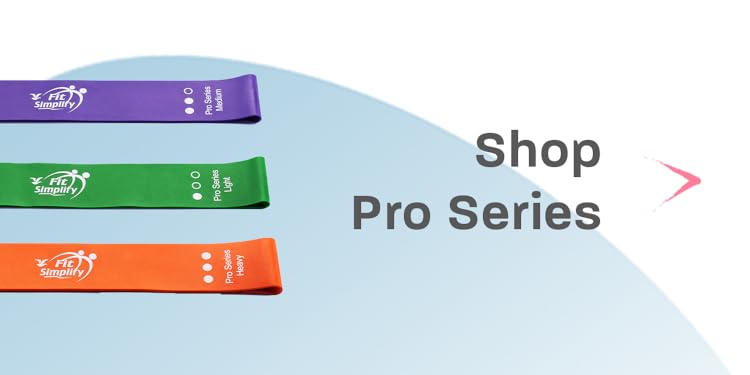 FitSimplify pro series resistance bands for advanced workout